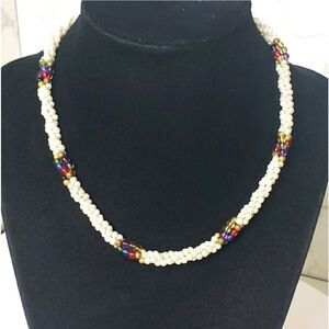 ANNE KLEIN II Twisted Bead Classic Necklace